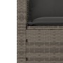 Set de sofá de jardín 3 pzas y cojines ratán sintético gris by , Outdoor sofas - Ref: Foro24-365460, Price: 213,54 €, Discoun...