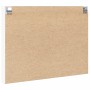 Vitrina de madera ingeniería blanca 100x8,5x75 cm by , Shelves and shelves - Ref: Foro24-847933, Price: 71,11 €, Discount: %