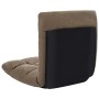 Taupe gray microfiber folding floor lounger by vidaXL, Daybeds - Ref: Foro24-325253, Price: 79,75 €, Discount: %