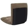 Taupe gray microfiber folding floor lounger by vidaXL, Daybeds - Ref: Foro24-325253, Price: 78,57 €, Discount: %