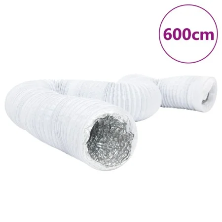 Aluminium- und PVC-Lüftungskanal, 6 m lang, Ø12,5 cm. von , Luftkanäle - Ref: Foro24-4008067, Preis: 16,40 €, Rabatt: %