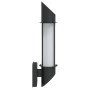 Aplique de exterior de acero inoxidable negro de , Iluminación de exterior - Ref: Foro24-4006294, Precio: 29,80 €