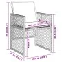Sillones de jardín con cojines 4 uds ratán sintético gris claro by , Garden chairs - Ref: Foro24-364954, Price: 212,54 €, Dis...
