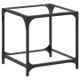 Mesa de centro superficie vidrio transparente acero 40x40x40 cm by , Coffee table - Ref: Foro24-845962, Price: 33,06 €, Disco...
