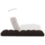 Brown Faux Leather Folding Floor Lounger by vidaXL, Daybeds - Ref: Foro24-325247, Price: 139,16 €, Discount: %