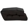 Brown Faux Leather Folding Floor Lounger by vidaXL, Daybeds - Ref: Foro24-325247, Price: 137,14 €, Discount: %