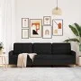 Dreisitziges schwarzes Stoffsofa, 210 cm. von , Sofas - Ref: Foro24-4007418, Preis: 300,61 €, Rabatt: %
