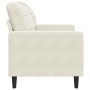 Sillón de terciopelo color crema 60 cm by , Sofas - Ref: Foro24-4007612, Price: 162,88 €, Discount: %