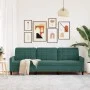 Sofá de 3 plazas terciopelo verde oscuro 210 cm by , Sofas - Ref: Foro24-4007646, Price: 328,95 €, Discount: %