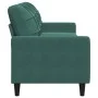 Dreisitzer-Sofa aus dunkelgrünem Samt, 210 cm von , Sofas - Ref: Foro24-4007646, Preis: 328,95 €, Rabatt: %