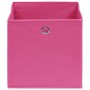 Storage boxes 10 pcs non-woven fabric pink 28x28x28 cm by vidaXL, Storage baskets - Ref: Foro24-325205, Price: 37,58 €, Disco...