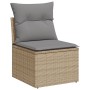 Juego de sofás jardín con cojines 6 pzas ratán sintético beige von , Gartensets - Ref: Foro24-3266549, Preis: 377,27 €, Rabat...