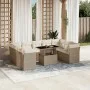 Juego de sofás jardín con cojines beige 10 pzas ratán sintético by , Garden sets - Ref: Foro24-3266818, Price: 707,02 €, Disc...