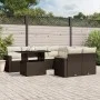 Set de sofás de jardín 9 pzas y cojines ratán sintético marrón de , Conjuntos de jardín - Ref: Foro24-3267173, Precio: 645,93...