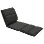 Tumbona de suelo plegable microfibra negra by vidaXL, Daybeds - Ref: Foro24-325262, Price: 106,09 €, Discount: %