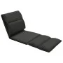 Tumbona de suelo plegable microfibra negra by vidaXL, Daybeds - Ref: Foro24-325262, Price: 105,03 €, Discount: %