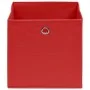 Storage boxes 10 pcs non-woven fabric red 28x28x28 cm by vidaXL, Storage baskets - Ref: Foro24-325221, Price: 39,53 €, Discou...