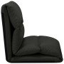Tumbona de suelo plegable microfibra negra by vidaXL, Daybeds - Ref: Foro24-325262, Price: 106,09 €, Discount: %