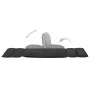 Tumbona de suelo plegable microfibra negra by vidaXL, Daybeds - Ref: Foro24-325262, Price: 105,03 €, Discount: %