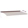 Manuelle ausziehbare Markise in Braun, 600x300 cm. von , Markisen - Ref: Foro24-3310221, Preis: 476,27 €, Rabatt: %