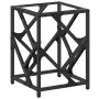 Mesa de centro acero superficie vidrio transparente 30x30x41 cm by , Coffee table - Ref: Foro24-845988, Price: 30,67 €, Disco...