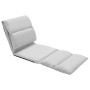Tumbona de suelo plegable microfibra gris claro by vidaXL, Daybeds - Ref: Foro24-325260, Price: 102,92 €, Discount: %