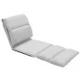 Tumbona de suelo plegable microfibra gris claro by vidaXL, Daybeds - Ref: Foro24-325260, Price: 93,92 €, Discount: %