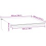 Manuelle ausziehbare Markise mit LED-Lichtern in Braun, 500x350 cm. von , Markisen - Ref: Foro24-3215412, Preis: 529,87 €, Ra...
