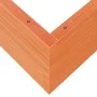 Jardinera de madera maciza pino marrón cera 100x100x46 cm by , Pots and planters - Ref: Foro24-3282431, Price: 222,58 €, Disc...