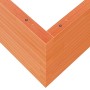 Jardinera de madera maciza pino marrón cera 100x100x46 cm by , Pots and planters - Ref: Foro24-3282431, Price: 225,47 €, Disc...