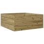 Imprägnierte Kiefernholz-Pflanzschale 110x110x46 cm von , Töpfe und Pflanzgefäße - Ref: Foro24-3282438, Preis: 222,33 €, Raba...
