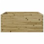 Imprägnierte Kiefernholz-Pflanzschale 110x110x46 cm von , Töpfe und Pflanzgefäße - Ref: Foro24-3282438, Preis: 222,33 €, Raba...