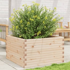 Jardinera de madera maciza de pino 80x80x46 cm von , Töpfe und Pflanzgefäße - Ref: Foro24-3282419, Preis: 153,17 €, Rabatt: %