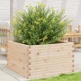 Jardinera de madera maciza de pino 80x80x46 cm von , Töpfe und Pflanzgefäße - Ref: Foro24-3282419, Preis: 153,17 €, Rabatt: %