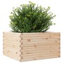 Jardinera de madera maciza de pino 80x80x46 cm von , Töpfe und Pflanzgefäße - Ref: Foro24-3282419, Preis: 153,17 €, Rabatt: %
