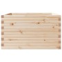 Jardinera de madera maciza de pino 80x80x46 cm von , Töpfe und Pflanzgefäße - Ref: Foro24-3282419, Preis: 153,17 €, Rabatt: %