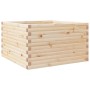 Jardinera de madera maciza de pino 80x80x46 cm von , Töpfe und Pflanzgefäße - Ref: Foro24-3282419, Preis: 153,17 €, Rabatt: %
