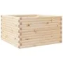 Jardinera de madera maciza de pino 80x80x46 cm by , Pots and planters - Ref: Foro24-3282419, Price: 151,26 €, Discount: %