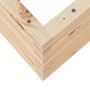Jardinera de madera maciza de pino 80x80x46 cm by , Pots and planters - Ref: Foro24-3282419, Price: 151,26 €, Discount: %
