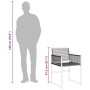 Juego de comedor de jardín 9 piezas ratán sintético negro by , Garden sets - Ref: Foro24-3295035, Price: 564,82 €, Discount: %