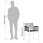 Set de comedor de jardín 13 pzas ratán sintético negro by , Garden sets - Ref: Foro24-3295037, Price: 860,24 €, Discount: %