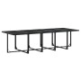 Set comedor de jardín con cojines 15 pzas ratán sintético negro de , Conjuntos de jardín - Ref: Foro24-3295021, Precio: 839,61 €