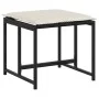 Set comedor de jardín con cojines 15 pzas ratán sintético negro by , Garden sets - Ref: Foro24-3295021, Price: 829,49 €, Disc...