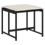 Set de comedor de jardín 9 pzas y cojines ratán sintético negro by , Garden sets - Ref: Foro24-3295068, Price: 362,31 €, Disc...
