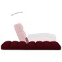 Red Wine Red Faux Leather Folding Floor Lounger by vidaXL, Daybeds - Ref: Foro24-325249, Price: 138,96 €, Discount: %