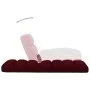 Red Wine Red Faux Leather Folding Floor Lounger by vidaXL, Daybeds - Ref: Foro24-325249, Price: 137,02 €, Discount: %