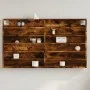 Vitrina de madera de ingeniería roble ahumado 100x8,5x58 cm de , Estantes y estanterías - Ref: Foro24-847944, Precio: 46,19 €...