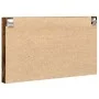 Vitrina de madera de ingeniería roble ahumado 100x8,5x58 cm de , Estantes y estanterías - Ref: Foro24-847944, Precio: 46,19 €...