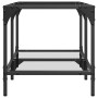 Glas-Stahl-Couchtisch 78,5x40x40 cm von , Couchtisch - Ref: Foro24-845976, Preis: 48,84 €, Rabatt: %