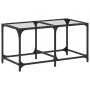 Glas-Stahl-Couchtisch 78,5x40x40 cm von , Couchtisch - Ref: Foro24-845974, Preis: 39,05 €, Rabatt: %